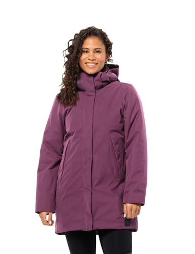 Jack Wolfskin SALIER COAT berry jam, XS von Jack Wolfskin