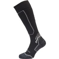 Jack Wolfskin SKI Merino Sock H C Merino-Skisocken 38-40 black black von Jack Wolfskin