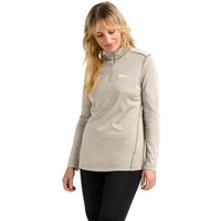 Jack Wolfskin SKY Thermal HZ Women Langarm Funktionsshirt Damen M beige pale sand von Jack Wolfskin