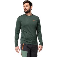 Jack Wolfskin SKY Thermal L/S Men Funktionsshirt Herren S black olive black olive von Jack Wolfskin