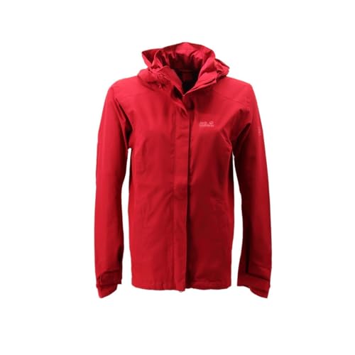 Jack Wolfskin Seven Lakes 3in1 System Hardshell Outdoor Jacke Damen rot S von Jack Wolfskin