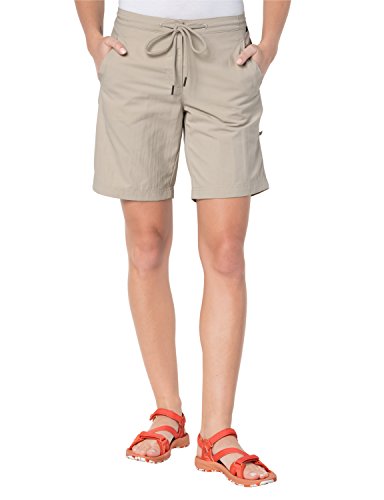 Jack Wolfskin Shorts Pomona, Damen, Light Sand, 38 (US 10) von Jack Wolfskin