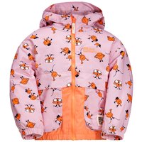 Jack Wolfskin Smileyworld AOP Jacket Kids Regenjacke Kinder 128 miscellaneous Icon Water Lily von Jack Wolfskin