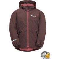 Jack Wolfskin Snowy Days Jacket Kids Regenjacke Kinder 116 boysenberry boysenberry von Jack Wolfskin