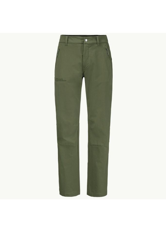 Jack Wolfskin Softshellhose Activate XT (sehr atmungsaktiv, wasser- und windabweisend) khaki/grün von Jack Wolfskin
