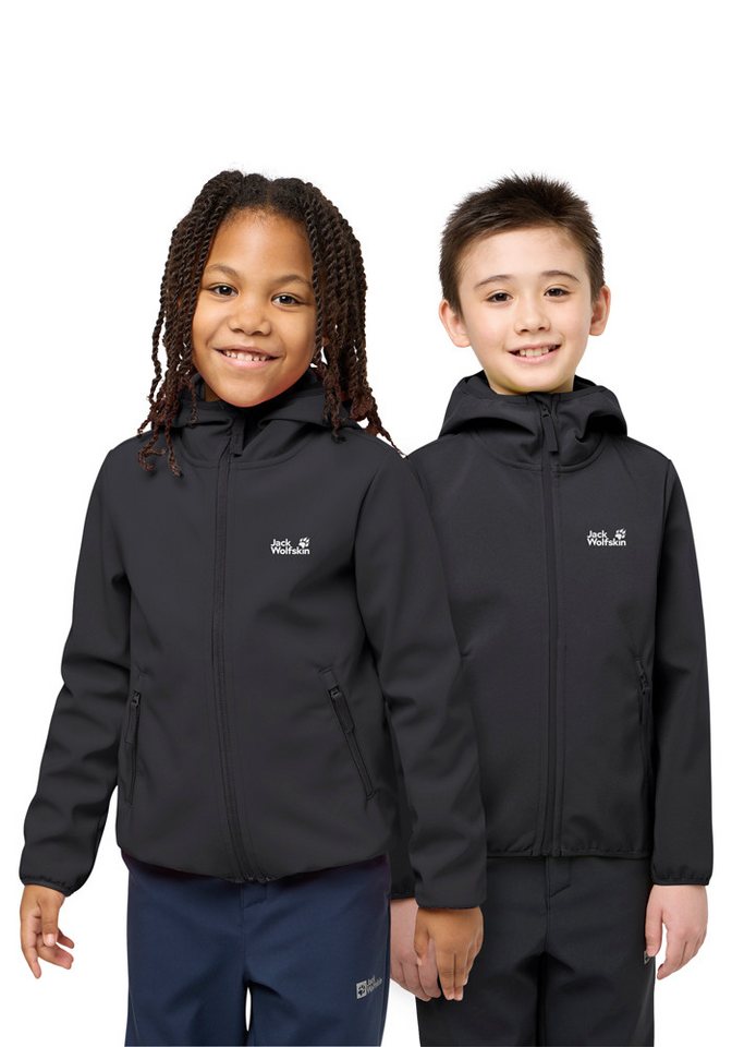 Jack Wolfskin Softshelljacke FOURWINDS JACKET KIDS von Jack Wolfskin
