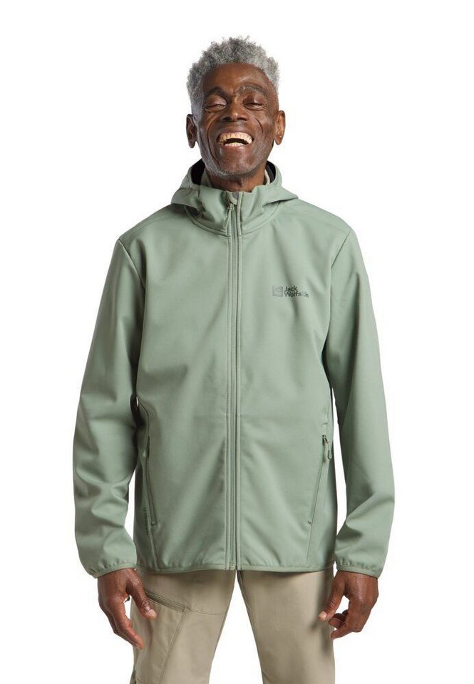Jack Wolfskin Softshelljacke Softshelljacke Herren BORNBERG HOODY M von Jack Wolfskin