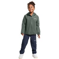 Jack Wolfskin Solyd Jacket Kids Softshelljacke Kids 128 grau slate green von Jack Wolfskin