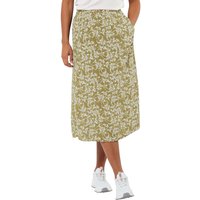 Jack Wolfskin Sommerwiese Skirt Midirock Damen L braun LEAVES bay leaf von Jack Wolfskin