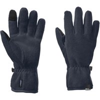 Jack Wolfskin Spirit Fleece Glove Youth Fleece-Handschuhe Kinder S/M blau night blue von Jack Wolfskin