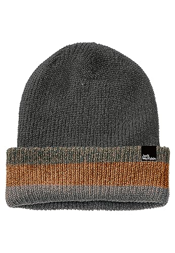 Jack Wolfskin Spirit Knit Beanie Y Slate Green One Size von Jack Wolfskin