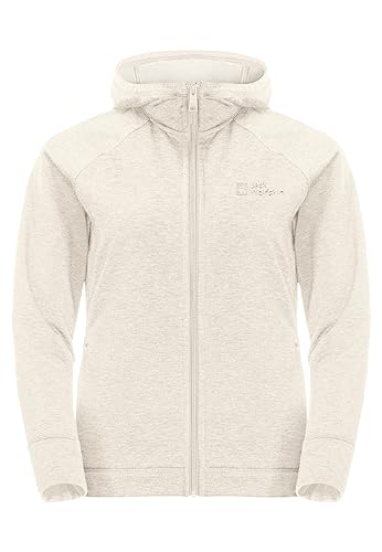 Jack Wolfskin Standard Waldsee Hooded JKT W, Cotton White von Jack Wolfskin