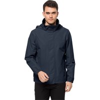 Jack Wolfskin Stormy Point 2L Jacket Men Regenjacke Herren S blue night blue von Jack Wolfskin