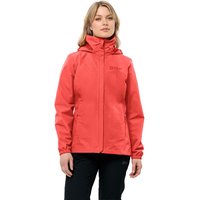 Jack Wolfskin Stormy Point 2L Jacket Women Regenjacke Damen M rot vibrant red von Jack Wolfskin