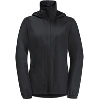 Jack Wolfskin Stormy Point 2L Jacket Women Regenjacke Damen XS black black von Jack Wolfskin