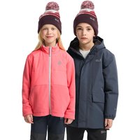 Jack Wolfskin Stripy Pompom Beanie Kids Winterbeanie Kinder M purple amaranth Jack Wolfskin Stripy Pompom Beanie Kids Winterbeanie Kinder M purple amaranth von Jack Wolfskin