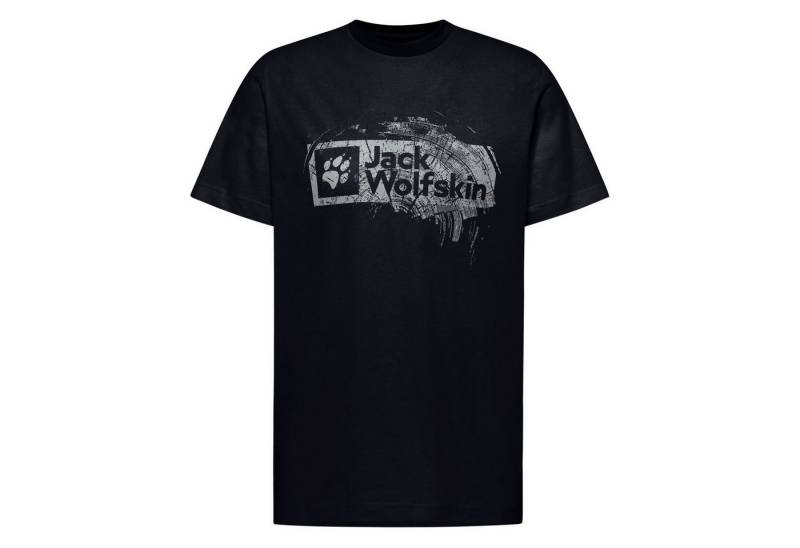 Jack Wolfskin T-Shirt Brand T M mit Logo-Print auf der Vorderseite von Jack Wolfskin