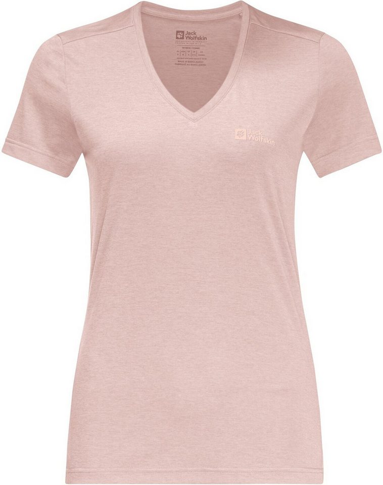Jack Wolfskin T-Shirt CROSSTRAIL T WOMEN ROSE SMOKE von Jack Wolfskin