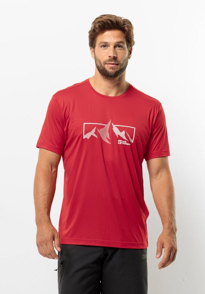 Jack Wolfskin T-Shirt PEAK GRAPHIC T M von Jack Wolfskin