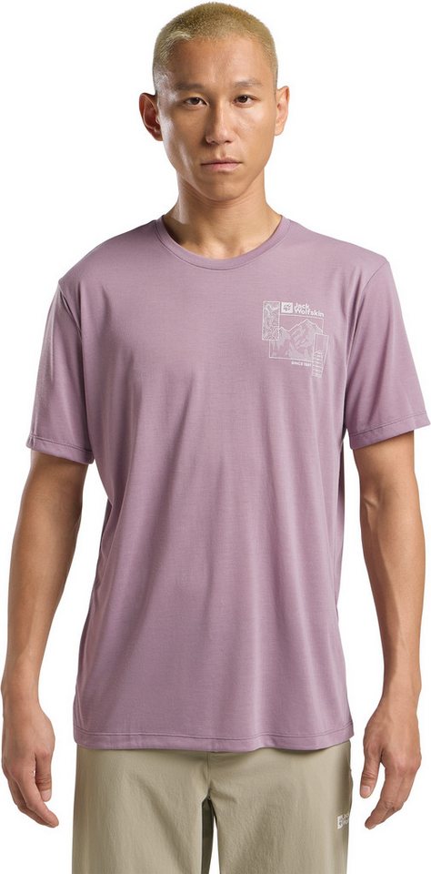 Jack Wolfskin T-Shirt VONNAN GRAPHIC T M Jack Wolfskin T-Shirt VONNAN GRAPHIC T M von Jack Wolfskin