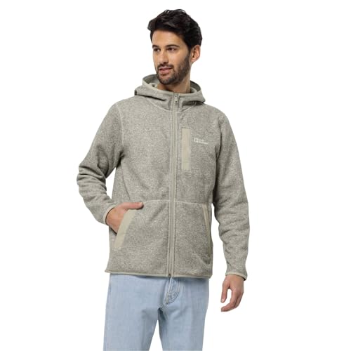 Jack Wolfskin TANNENSPUR HOODED JKT M cotton white L von Jack Wolfskin