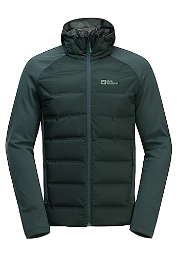 Jack Wolfskin TASMAN DOWN HYBRID M black olive XXL von Jack Wolfskin