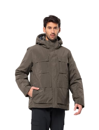Jack Wolfskin TEXTOR UTILITY JKT M cold coffee, L von Jack Wolfskin