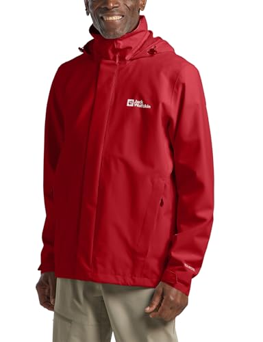 Jack Wolfskin TRAILTIME 2L JKT M adrenaline red, L von Jack Wolfskin