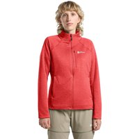 Jack Wolfskin Taiga FZ Women Fleecejacke Damen L red Vibrant Red von Jack Wolfskin