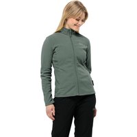 Jack Wolfskin Taunus FZ Women Fleecejacke Damen L hedge green hedge green von Jack Wolfskin