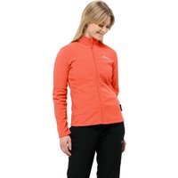 Jack Wolfskin Taunus FZ Women Fleecejacke Damen XXL rot digital orange von Jack Wolfskin