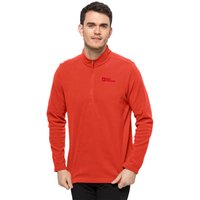 Jack Wolfskin Taunus HZ Men Fleecepullover Herren M rot strong red von Jack Wolfskin