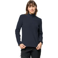 Jack Wolfskin Taunus HZ Women Fleecepullover Damen M blau night blue von Jack Wolfskin