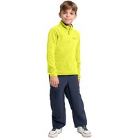 Jack Wolfskin Taunus Halfzip Kids Fleecepullover Kinder 128 orange firefly von Jack Wolfskin