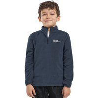 Jack Wolfskin Taunus Halfzip Kids Fleecepullover Kinder 152 blue midnight sky von Jack Wolfskin