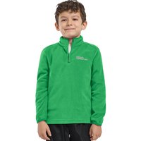 Jack Wolfskin Taunus Halfzip Kids Fleecepullover Kinder 176 green mystic green Jack Wolfskin Taunus Halfzip Kids Fleecepullover Kinder 176 green mystic green von Jack Wolfskin