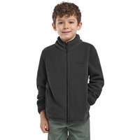 Jack Wolfskin Taunus Jacket Kids Fleecejacke Kinder 116 black granite black von Jack Wolfskin