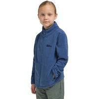 Jack Wolfskin Taunus Jacket Kids Fleecejacke Kinder 116 blue Evening Sky von Jack Wolfskin