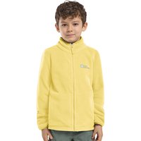 Jack Wolfskin Taunus Jacket Kids Fleecejacke Kinder 128 yellow lemon ice Jack Wolfskin Taunus Jacket Kids Fleecejacke Kinder 128 yellow lemon ice von Jack Wolfskin