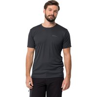 Jack Wolfskin Tech T-Shirt Men Funktionsshirt Herren XL phantom phantom von Jack Wolfskin