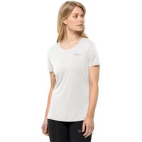 Jack Wolfskin Tech T-Shirt Women Funktionsshirt Damen L weiß stark white von Jack Wolfskin