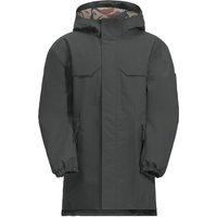 Jack Wolfskin Teen 2L Ins Parka Girls Wintermantel Jugendliche 140 schwarz granite black von Jack Wolfskin