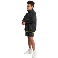 Jack Wolfskin Teen Halfzip Youth Softshelljacke Teenager 128 black granite black von Jack Wolfskin