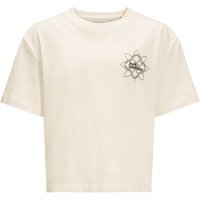 Jack Wolfskin Teen Mosaic T-Shirt Girls Nachhaltiges T-Shirt Kinder 164 gelb egret von Jack Wolfskin