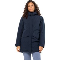 Jack Wolfskin Tempelhof Coat Women Wasserdichter Wintermantel Damen XL blau night blue von Jack Wolfskin