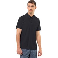 Jack Wolfskin Terral Polo Men Poloshirt Herren M schwarz black von Jack Wolfskin