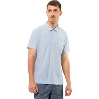 Jack Wolfskin Terral Polo Men Poloshirt Herren XL soft blue soft blue von Jack Wolfskin