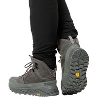 Jack Wolfskin Terraquest Texapore Mid Women Wasserdichte Wanderschuhe Damen 39.5 grau smokey grey von Jack Wolfskin