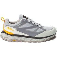 Jack Wolfskin Terraventure Texapore Low Men Wasserdichte Wanderschuhe Herren 43 grau silver grey von Jack Wolfskin