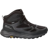 Jack Wolfskin Terraventure Texapore Mid Men Wasserdichte Wanderschuhe Herren 44.5 schwarz black von Jack Wolfskin